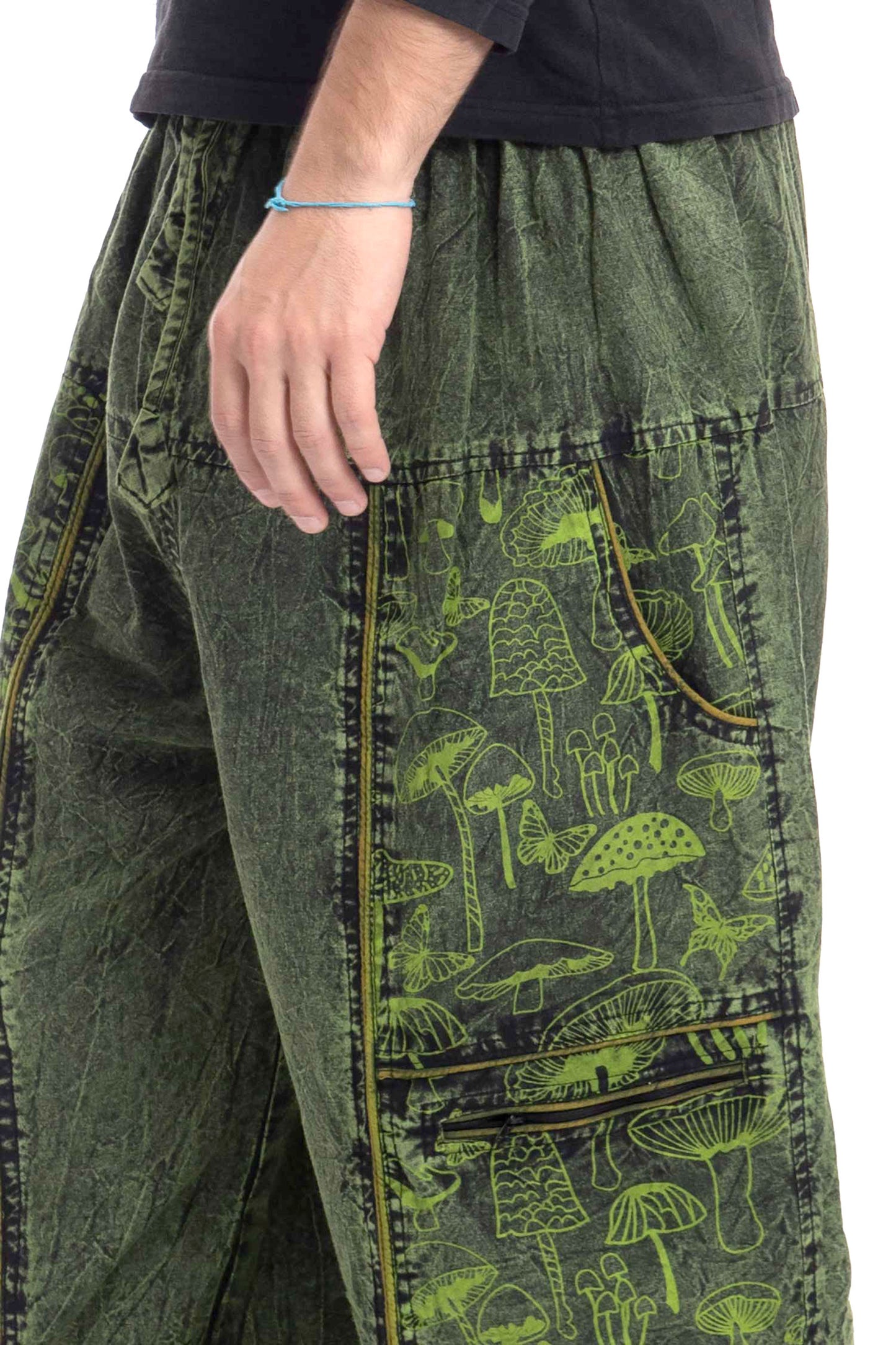 Unisex Hippy Mushroom Trousers