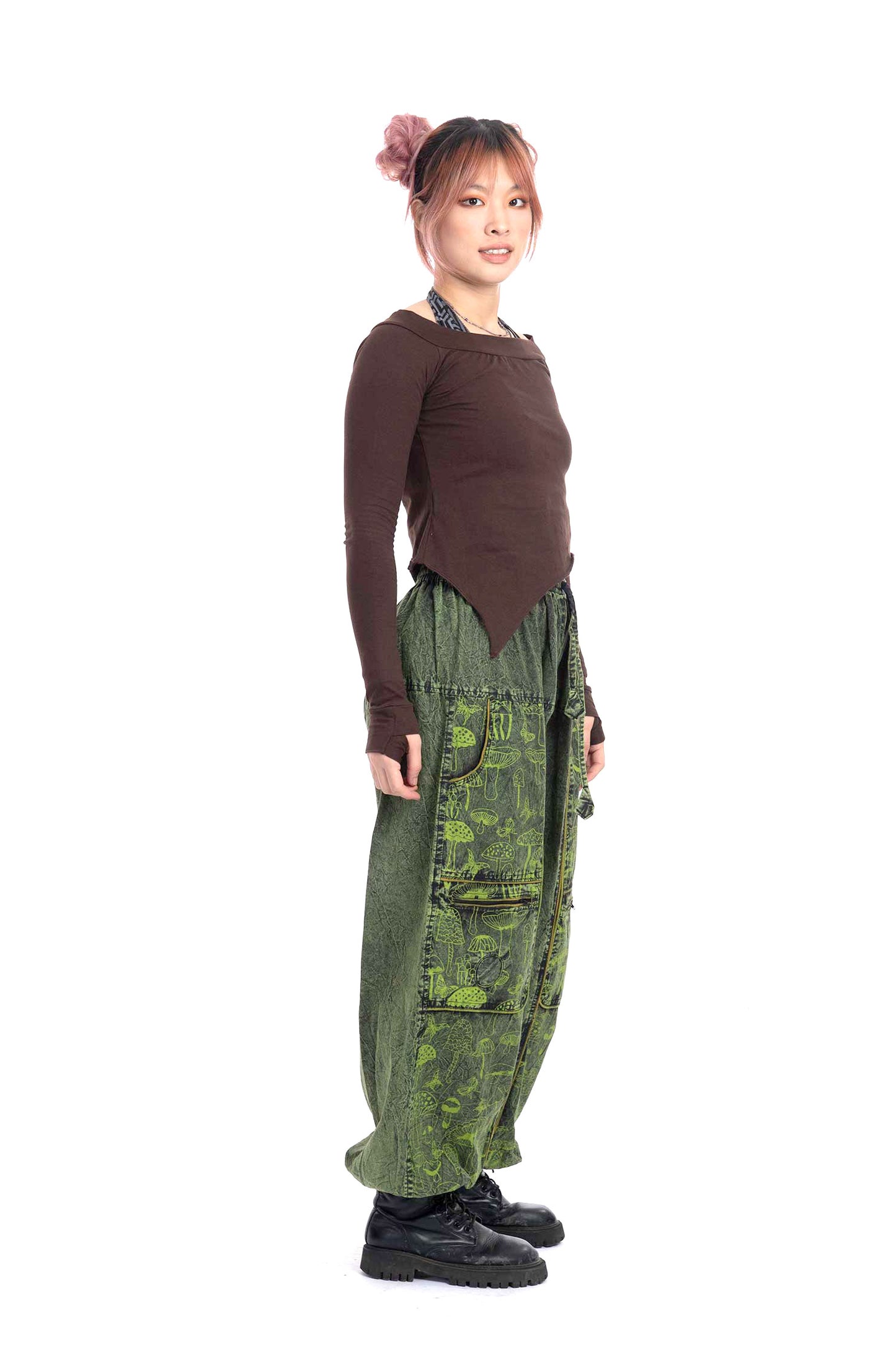 Unisex Hippy Mushroom Trousers