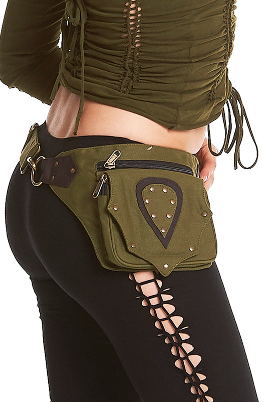 Multi zipper utility belt