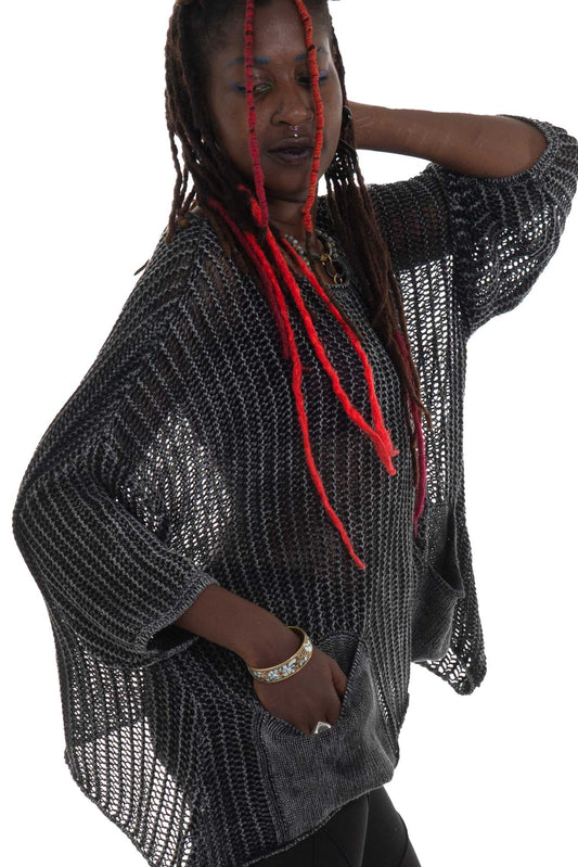 Lightweight Oversize Knit Jumper
