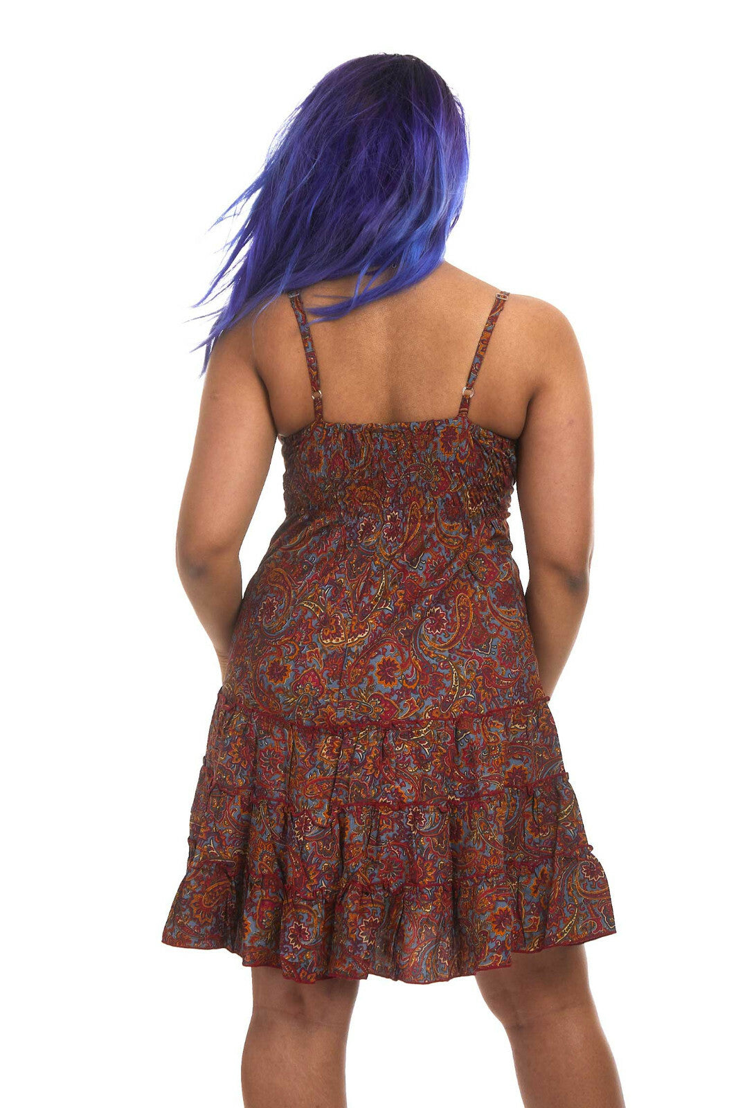 Strappy Summer Bohemian Babydoll Sun Dress