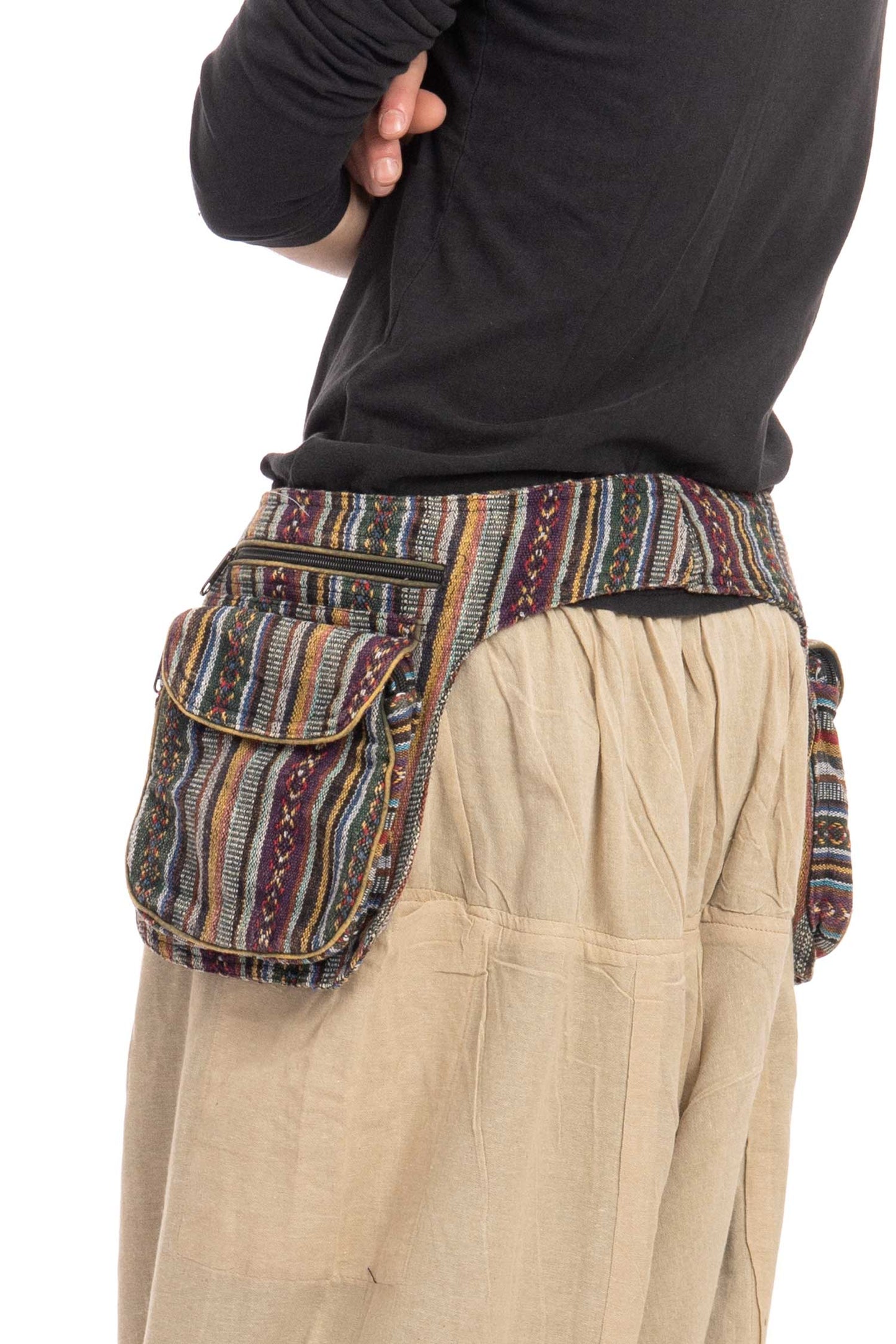 Hippy Canvas Festival Pocket Belt
