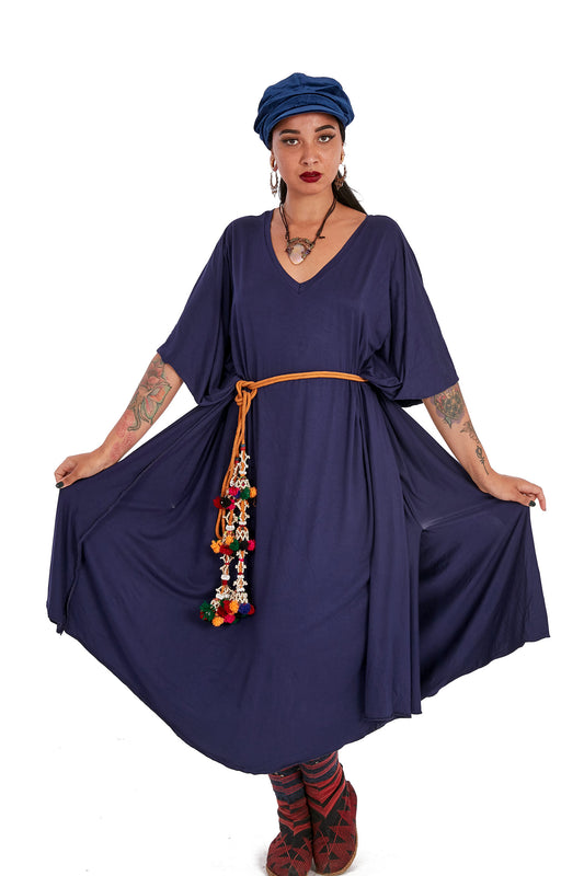 Witchy Cotton Kaftan Kimono