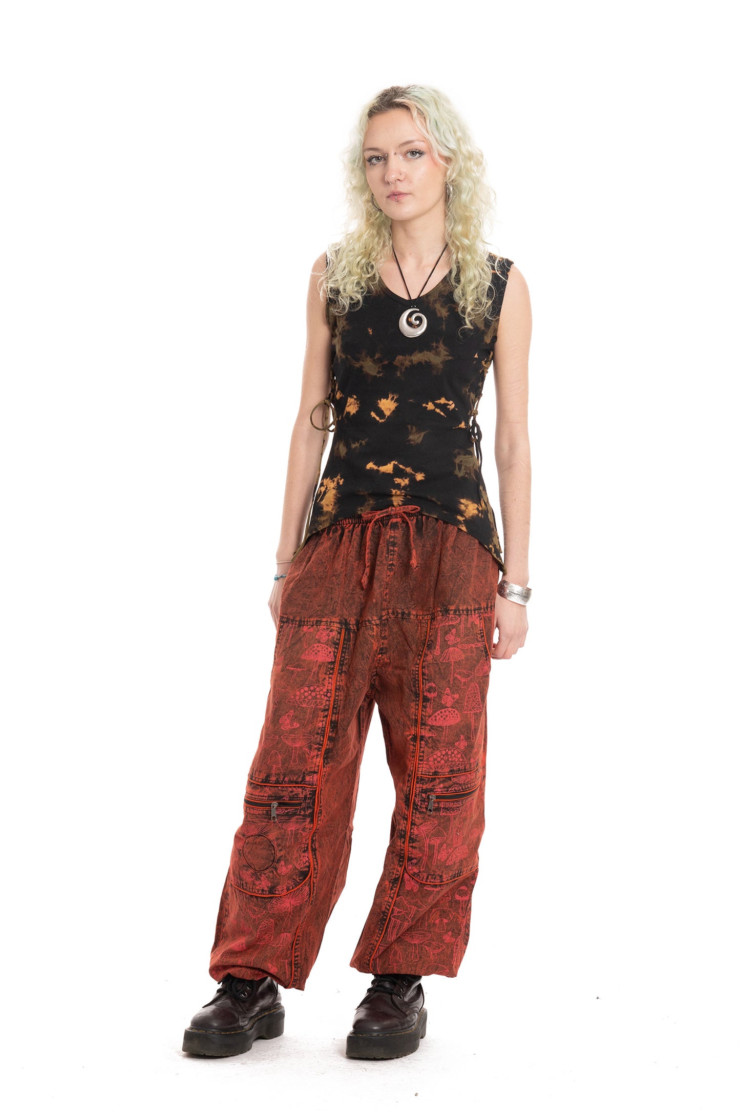 Unisex Hippy Mushroom Trousers