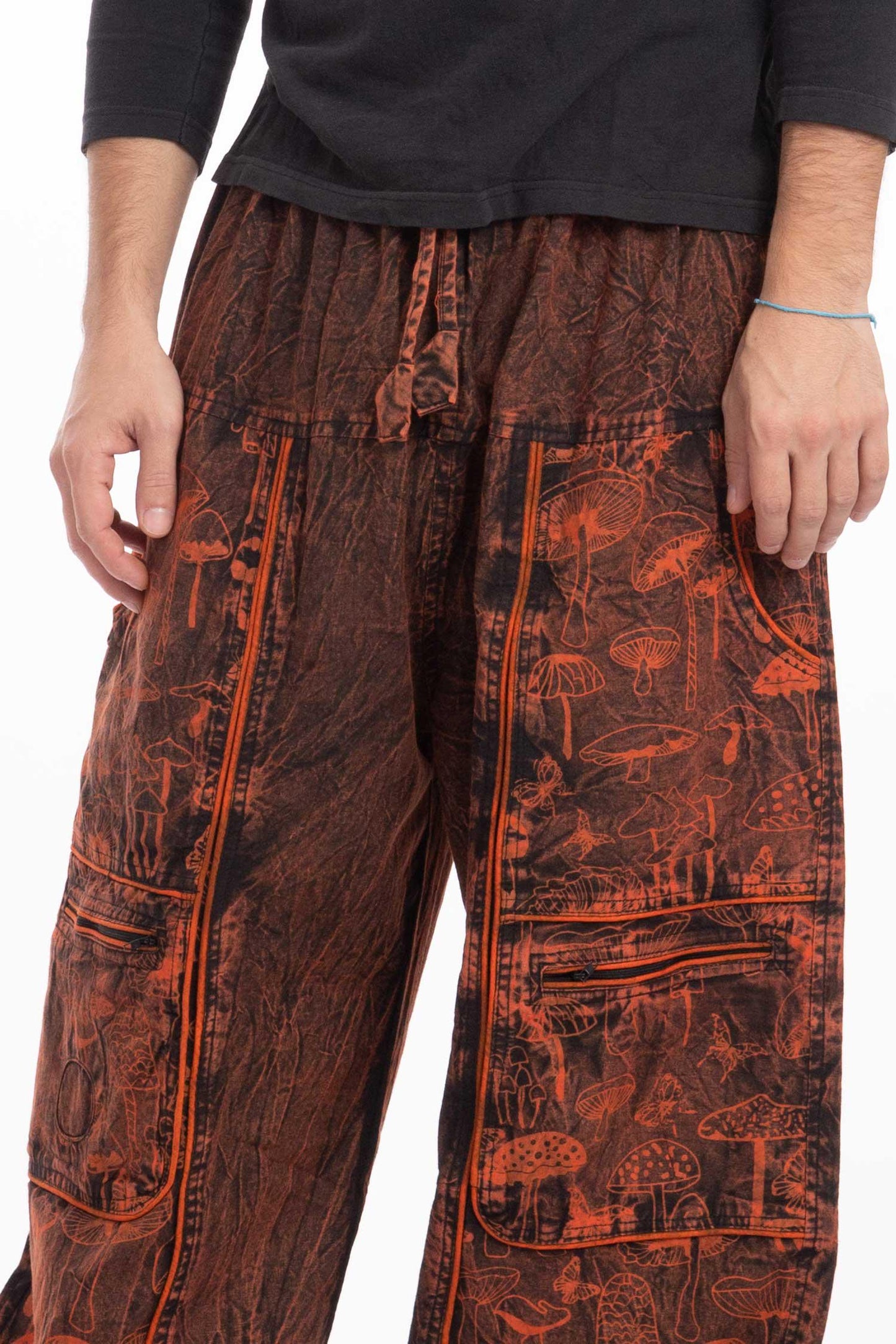 Unisex Hippy Mushroom Trousers