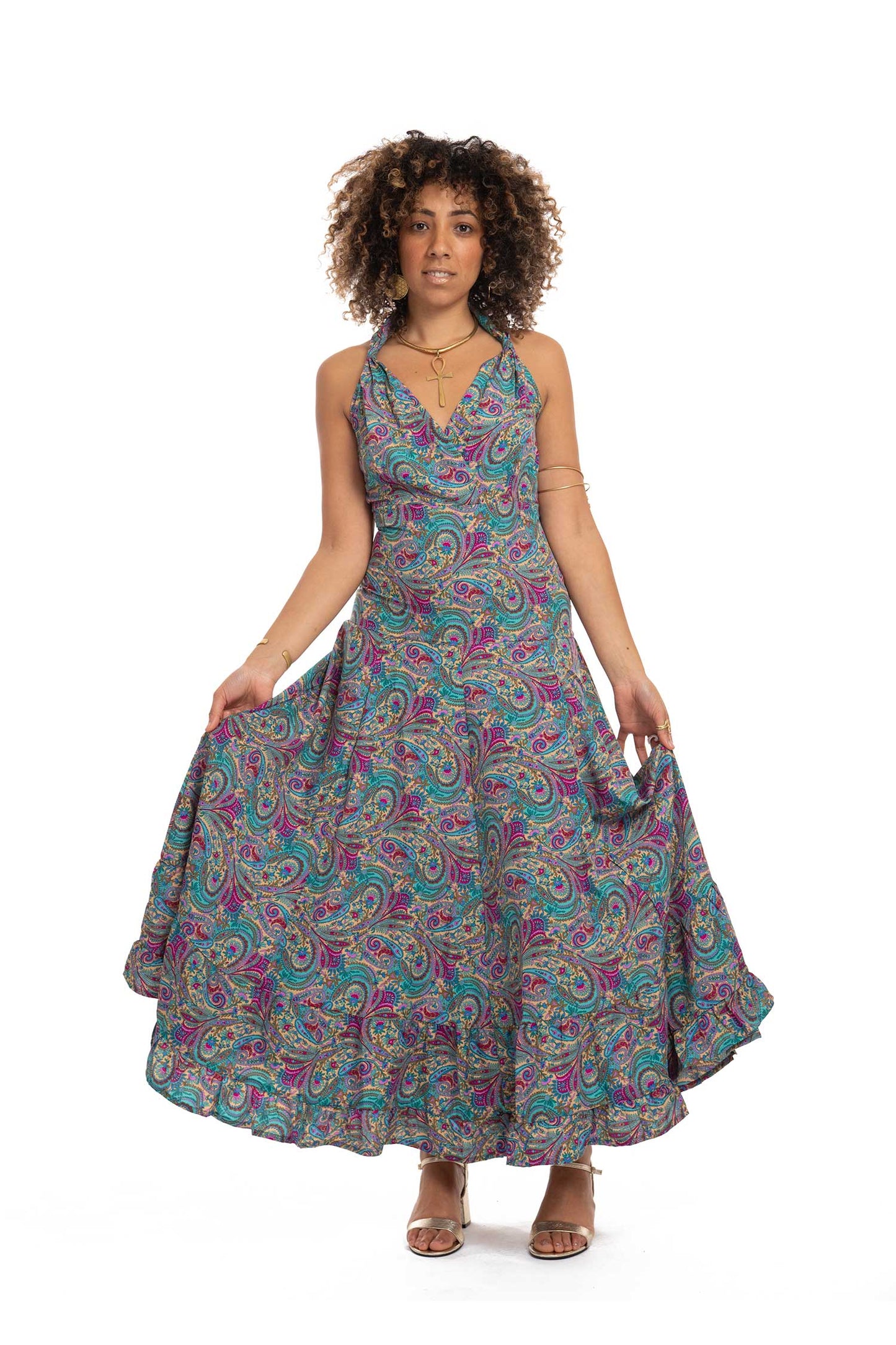 Boho Maxi Summer Dress