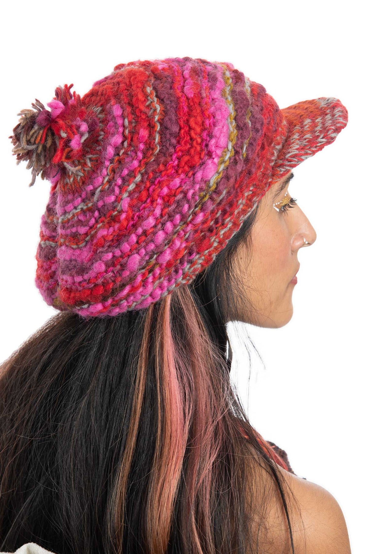 Hand Knitted Slouch Cap