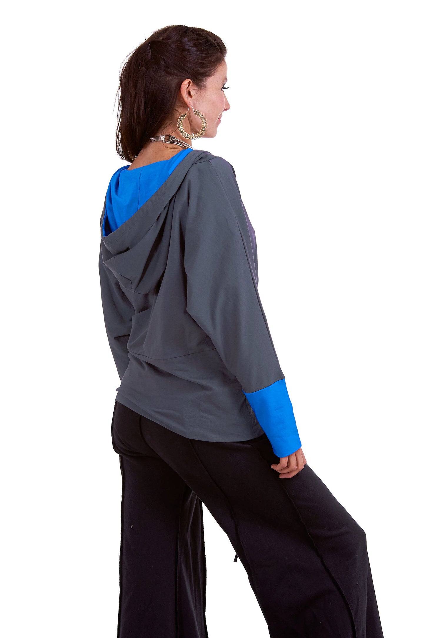 Organic Cotton Batwing Hoodie