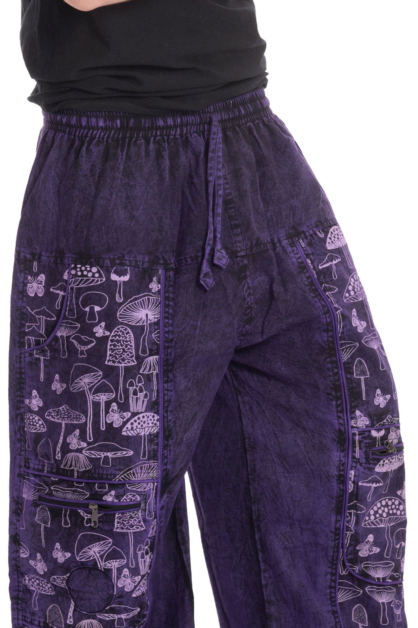 Unisex Hippy Mushroom Trousers