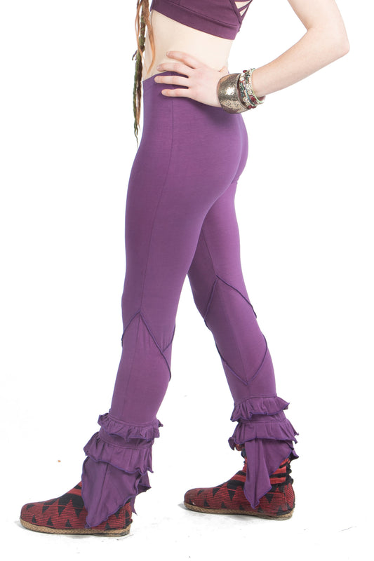Psy Trance Leggings, Pixie Frilly Trousers