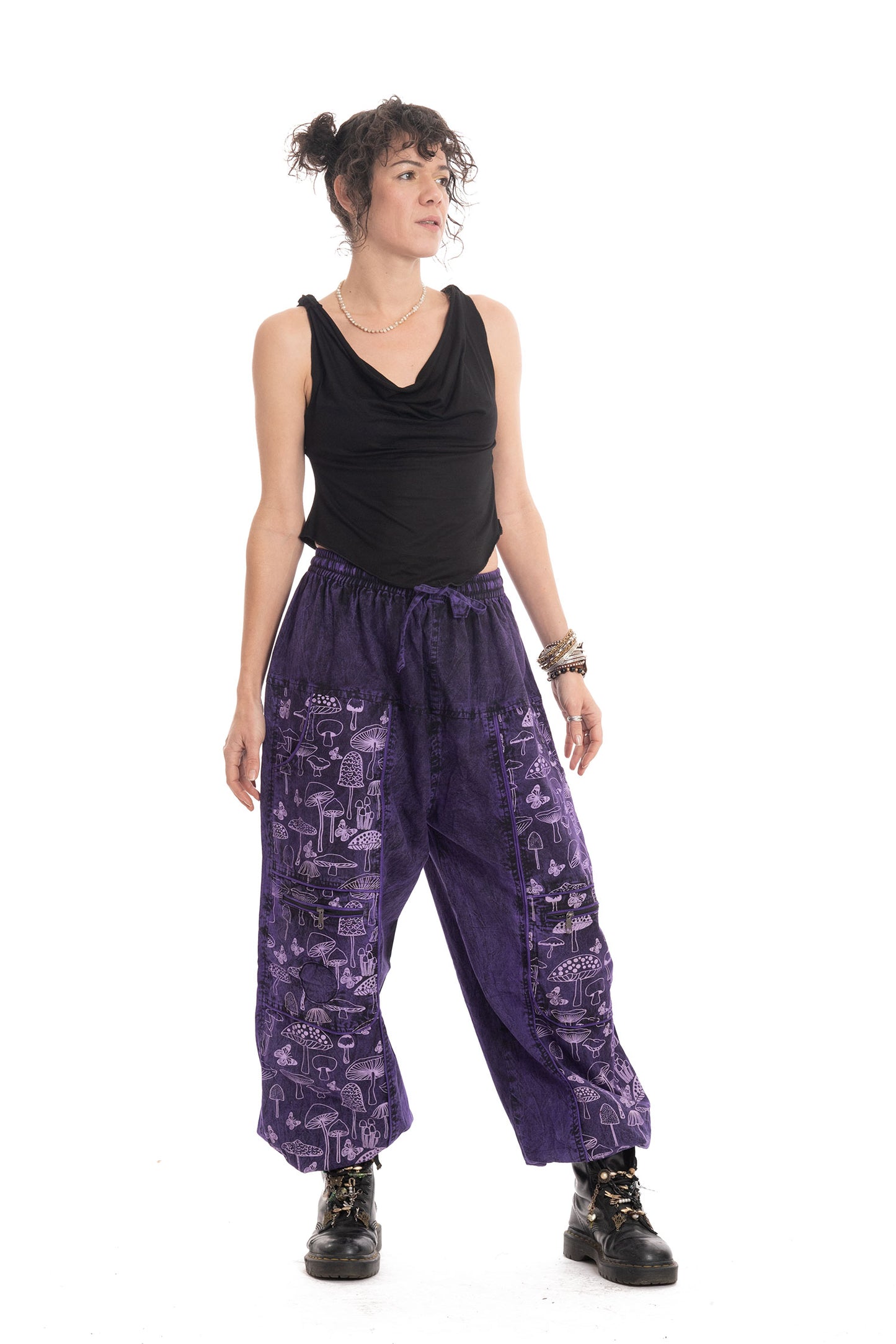 Unisex Hippy Mushroom Trousers