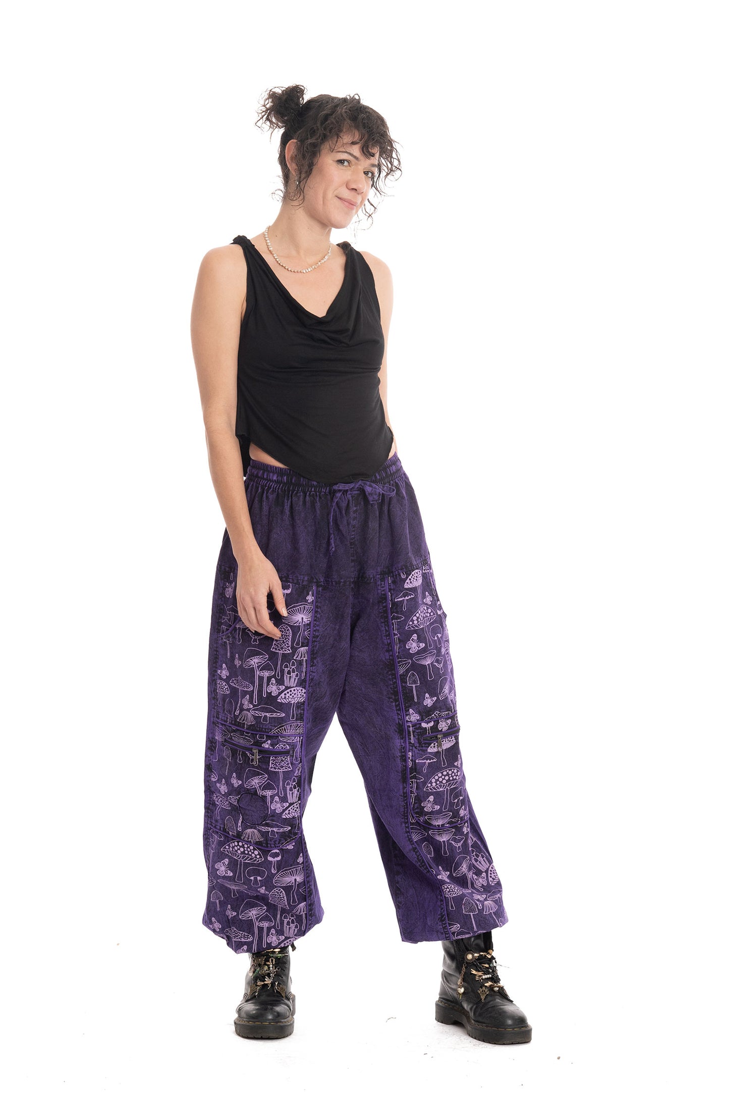 Unisex Hippy Mushroom Trousers