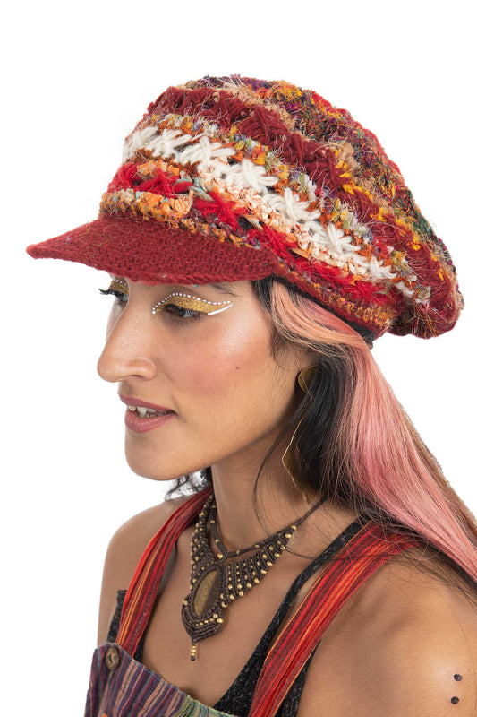 Hand Knitted Slouch Cap