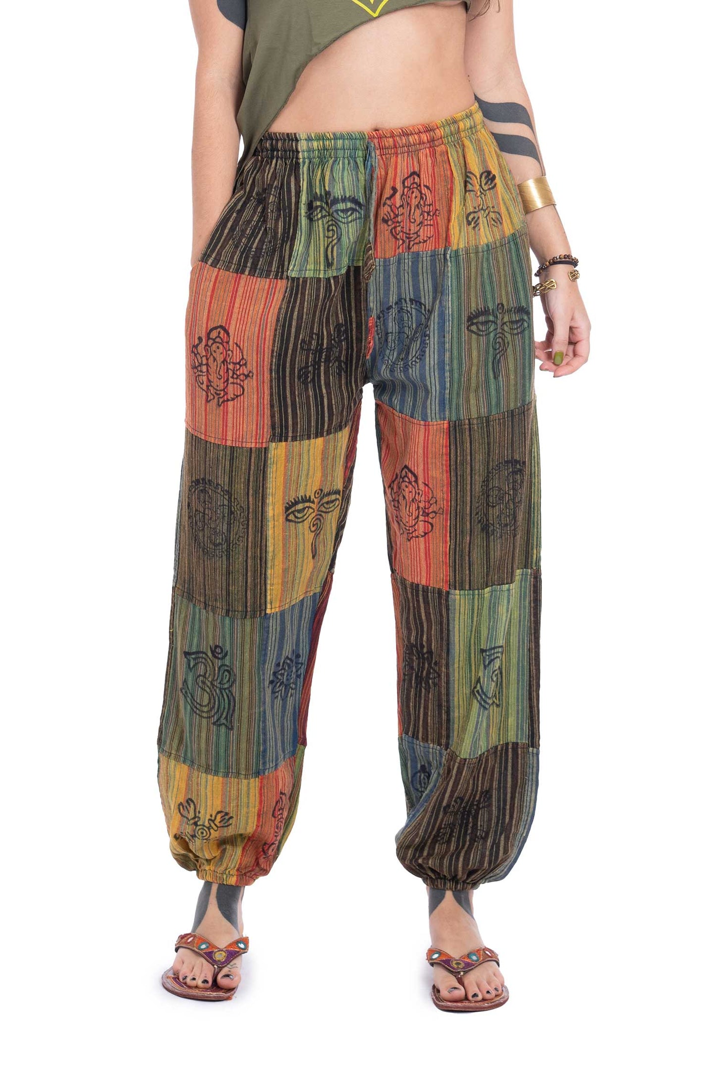 Patchwork Hippy Trousers