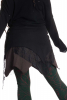 Layered Gothic Pixie Mini Skirt - Anandi Wrap Skirt (WSK3411) by Altshop UK