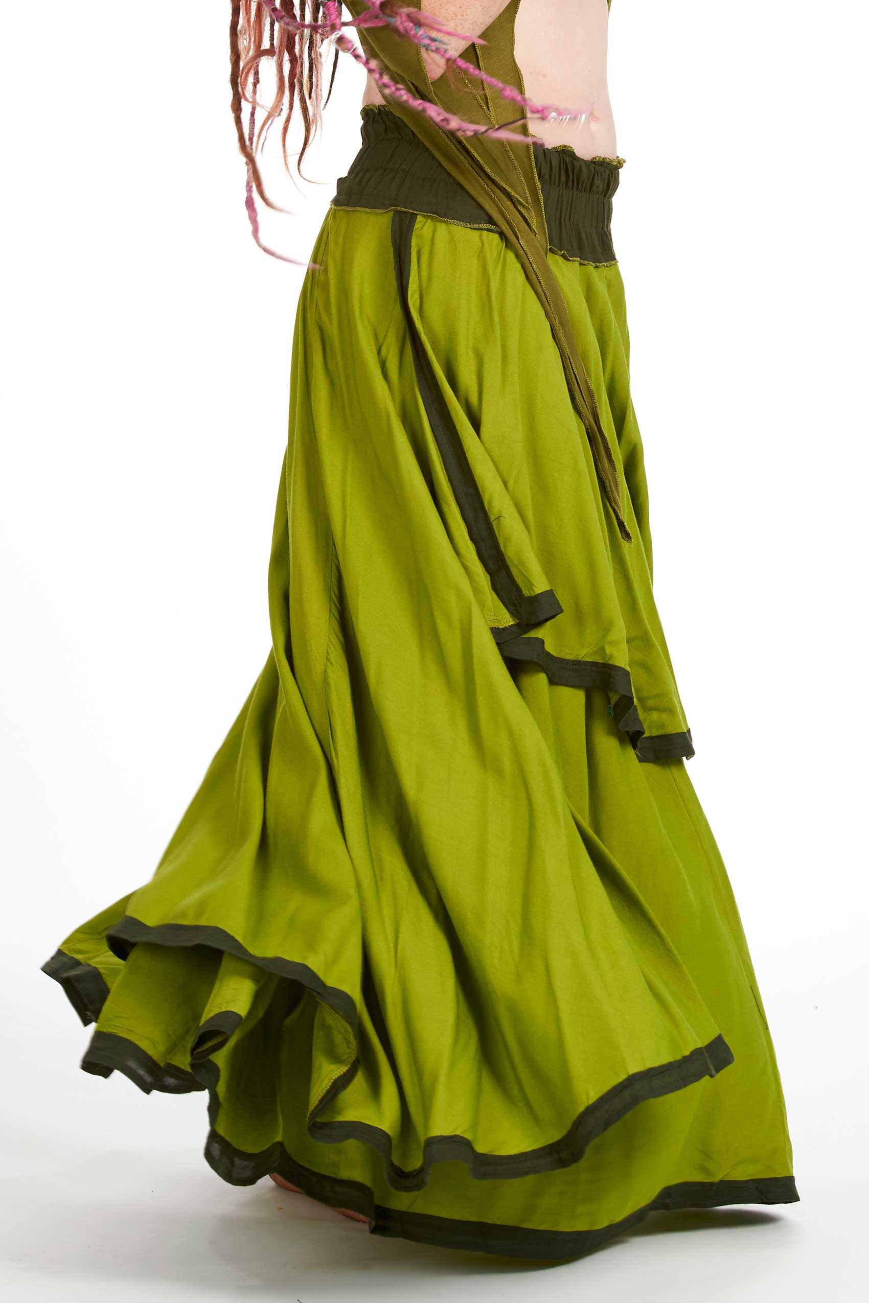 Hippy Flow Skirt, long boho skirt, bohemian gypsy skirt | Altshop UK