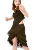 Layered Lace Earth Goddess Skirt in Black - Waterfall Skirt (DCWATS) by Altshop UK