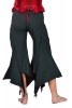 Pixie Pirate Pants, Psy Trance Festival Pirate Trousers in Black - Pirate Trousers (DEVPIRT) by Altshop UK
