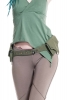 Festival Pocket Purse Belt, utility waist bag - Ganga Belt - Khaki