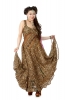 Upcycled Boho Maxi Dress in Sahara - New Nani Dress O.S. (MENNDOS) by Altshop UK