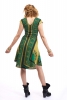 African Dashiki Print Dress, Angelina Summer Dress in Green - Angelina Dress (RFANGD) by Altshop UK