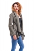 Bohemian Wrap Jacket, boho jacket, boho chic cardigan in Khaki - Buckle Wrap Jacket (RFBUCK) by Altshop UK