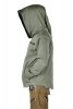 Mens Cyber Elf Hoodie, Mans Pixie Hood Jacket in Green - Cyber Elf Jacket (RFGANJ) by Altshop UK