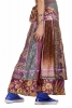Hippy Boho Skirt, Long Satin Wrap Skirt in Purple - Satin Wrap Skirt (SDSATS) by Altshop UK