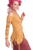 Medieval Pixie Top, trance clothing, elven gothic faerie wear in Beige - Robin Hood Top (WTP4415) by Altshop UK